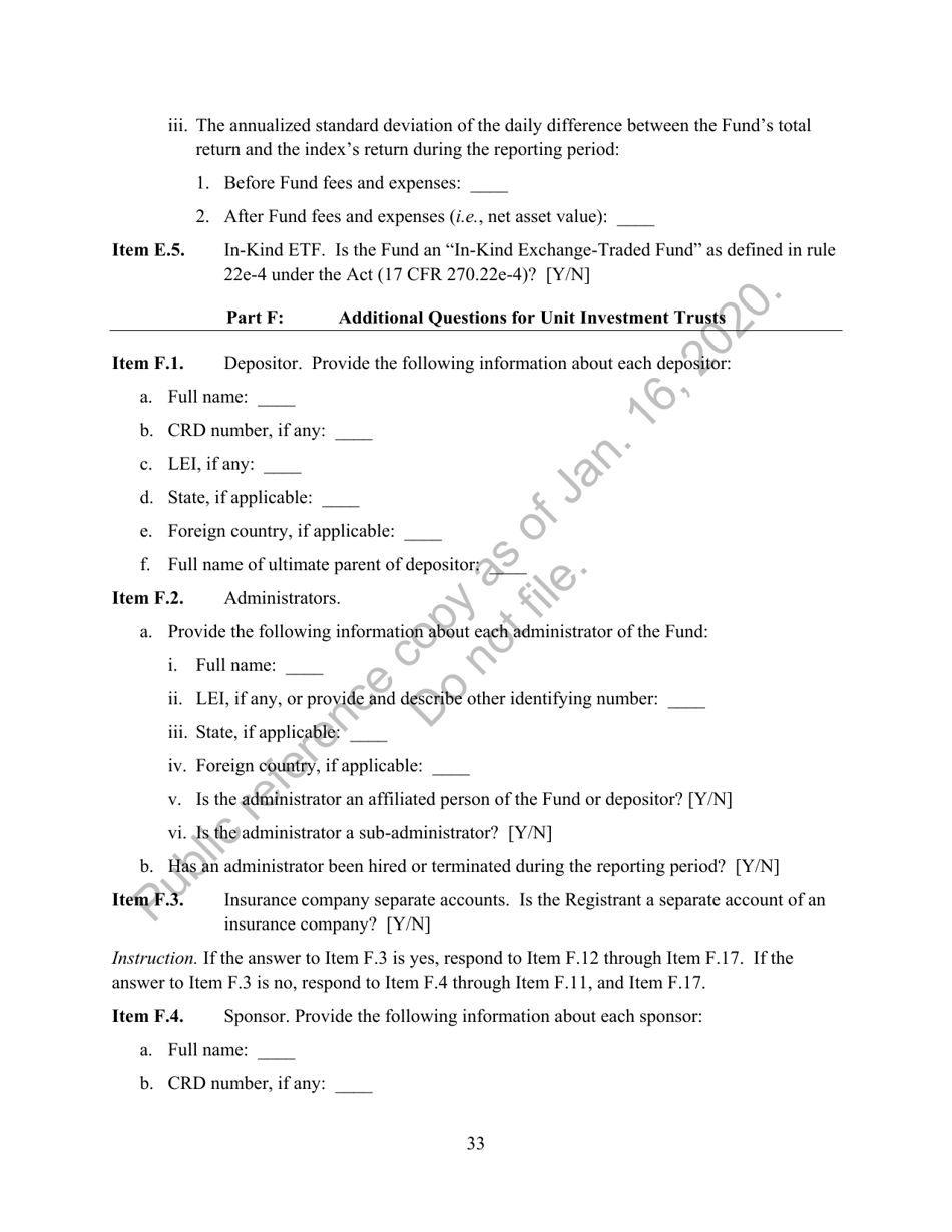Form N-CEN Annual Report for Registered Investment Companies, Page 34
