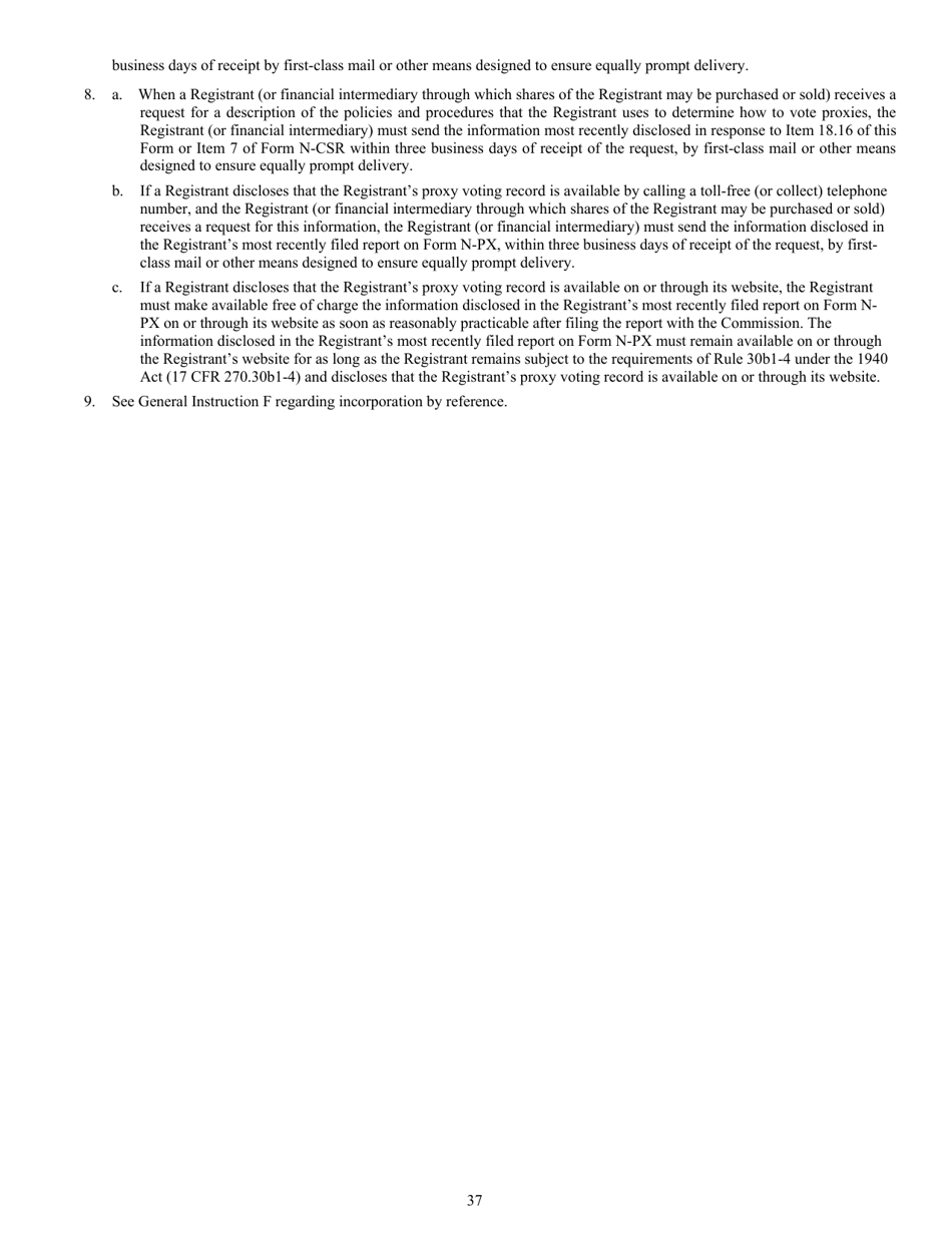 Form N-2 (SEC Form 1716) Registration Statement for Closed-End Management Investment Companies, Page 39