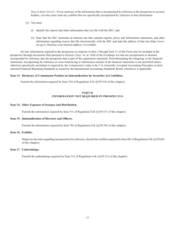 Form S-3 (SEC Form 1379) Registration Statement Under the Securities Act of 1933, Page 11