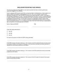 Form NRSRO (SEC Form 1541) Application for Registration as a Nationally Recognized Statistical Rating Organization (Nrsro), Page 37