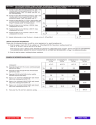 Form REV-1630F Underpayment of Estimated Tax by Fiduciaries - Pennsylvania, Page 2