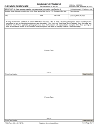 FEMA Form 086-0-33 Elevation Certificate, Page 7