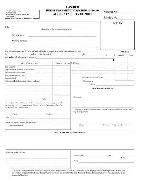 Form OF1129  Printable Pdf