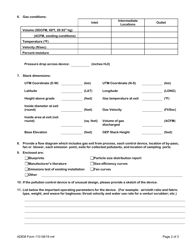 ADEM Form 110 Permit Application for Air Pollution Control Device - Alabama, Page 4