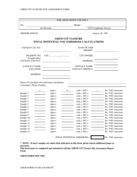 ADEM Form 474 ADEM Ust Closure Site Assessment Report - Alabama, Page 17