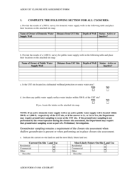 ADEM Form 474 ADEM Ust Closure Site Assessment Report - Alabama, Page 2