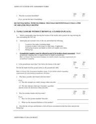 ADEM Form 474 ADEM Ust Closure Site Assessment Report - Alabama, Page 5