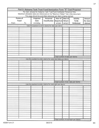 ADEM Form 31 &quot;Alabama Tank Trust Fund Cost Proposal&quot; - Alabama, Page 12