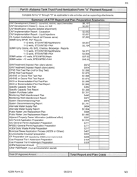 ADEM Form 32 &quot;Alabama Tank Trust Fund Payment Request&quot; - Alabama, Page 6