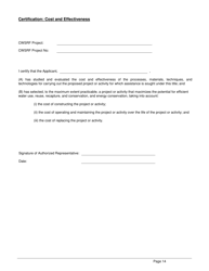 ADEM Form 339 Clean Water State Revolving Fund (Cwsrf) Loan Application Form - Alabama, Page 14