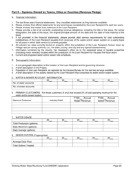 Form 369 Drinking Water State Revolving Fund (Dwsrf) Loan Application Form - Alabama, Page 25