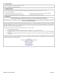 ADEM Form 549 Npdes Individual Permit Application (Coalbed Methane Operations) - Alabama, Page 6