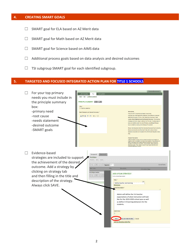 Checklist for the School Improvement Process - D &amp; F Letter Grades - Arizona, Page 2