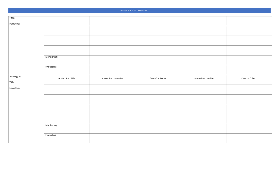 Integrated Action Plan - Arizona, Page 3