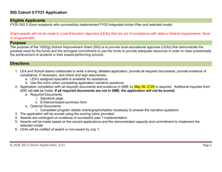 Sig Cohort 5 Year 2 Grant Application - Arizona, Page 2