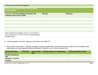 Sig Cohort 5 Year 2 Grant Application - Arizona, Page 8