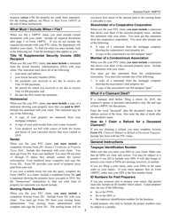 Instructions for Arizona Form 140PTC, ADOR10567 Property Tax Refund (Credit) Claim - Arizona, Page 2
