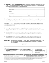 Form C025.003 Application for Withdrawal - Arizona, Page 2