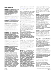 Instructions for Form C022.004 Articles of Dissolution - Arizona, Page 2