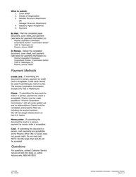 Instructions for Form L010.005 Articles of Organization - Arizona, Page 4