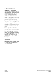 Instructions for Form C029.003 Statutory Agent Resignation Corporation - Arizona, Page 2