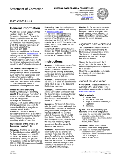 Form L030.004  Printable Pdf