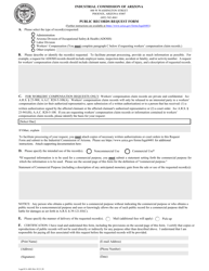 Document preview: Form Legal ICA4401 Public Records Request Form - Arizona
