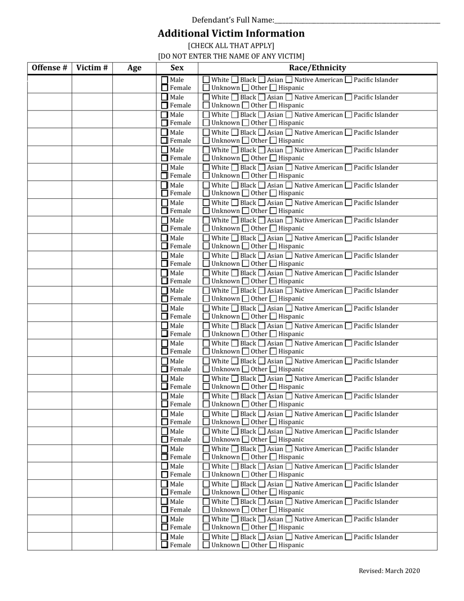 Sentencing Order - Arkansas, Page 5