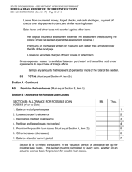 Instructions for Form DBO-523 Foreign Bank Report of Income - California, Page 10
