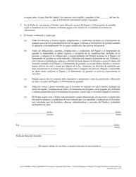 Contrato De Modificacion De Prestamo - California (Spanish), Page 2