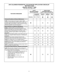 Form HCD SHL615C Residential Occupancies Application Checklist - California, Page 8