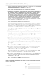 Form AIS-F Annual Information Statement (Fraternal) - California, Page 2