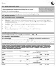 Form CT-1 Initial Registration Form - California, Page 2
