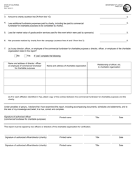 Form CT-2CF Annual Financial Report - Commercial Fundraisers - California, Page 2