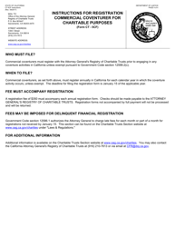 Form CT-5CF Annual Registration - Commercial Coventurer - California, Page 4
