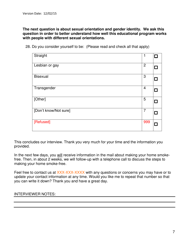 Baseline Survey - California, Page 7