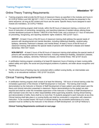 Form CDPH E276P Online Nurse Assistant Training Program Sample Policies and Procedures - California, Page 10