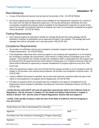 Form CDPH E276P Online Nurse Assistant Training Program Sample Policies and Procedures - California, Page 12