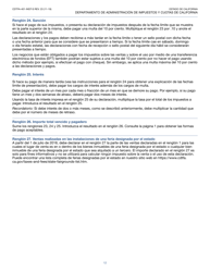 Instrucciones para Formulario CDTFA-401-A-S Declaracion De Impuesto Sobre Las Ventas Y Sobre El Uso Estatal, Local Y De Distrito - California (Spanish), Page 12