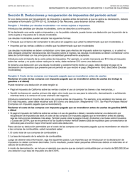 Instrucciones para Formulario CDTFA-401-A-S Declaracion De Impuesto Sobre Las Ventas Y Sobre El Uso Estatal, Local Y De Distrito - California (Spanish), Page 5