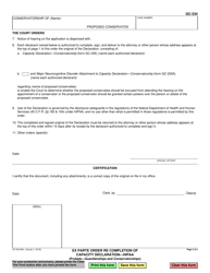 Form GC-334 Ex Parte Order Re Completion of Capacity Declaration - Hipaa - California, Page 2