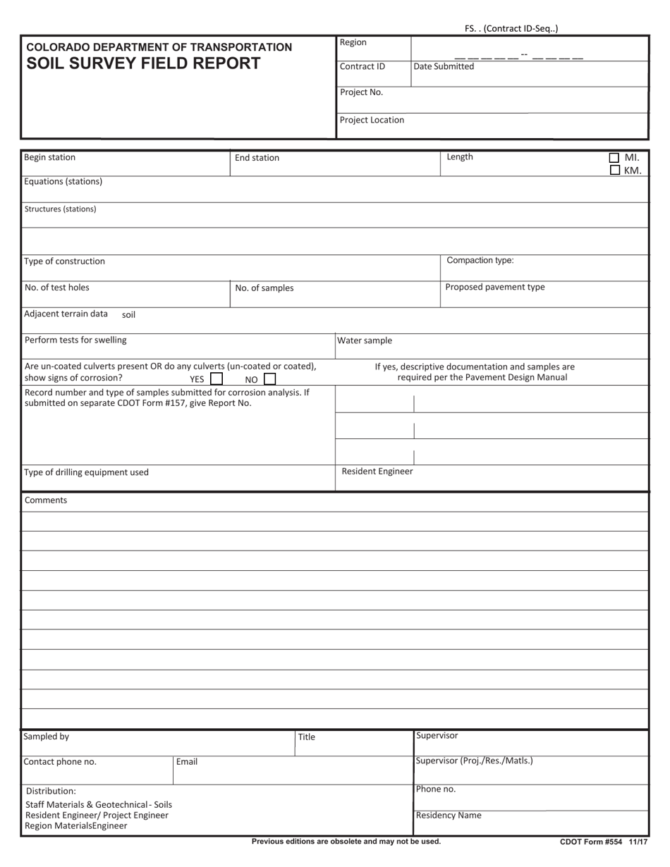 CDOT Form 554 Fill Out Sign Online And Download Fillable PDF cdot-form-554-fill-out-sign-online-and-download-fillable-pdf