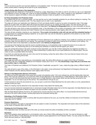 Form JD-CV-148CO Civil Protection Order Information Form - Connecticut, Page 2