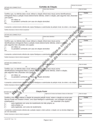 Form JD-JM-070PT Order/Summons - Connecticut (Portuguese), Page 2