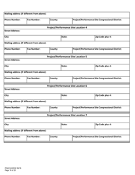 Form FDACS-02032 Application for Federal Financial Assistance Subaward - Florida, Page 18