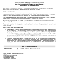 Form FDACS-10053 Board of Professional Surveyors and Mappers Application for Retired Status - Florida, Page 2