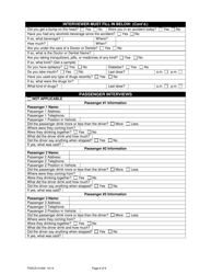 Form FDACS-01409 Dui Worksheet - Florida, Page 6