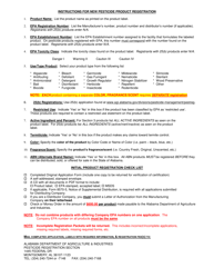 Application for New Registration of Pesticide Products for Company Names N - Z - Alabama, Page 2