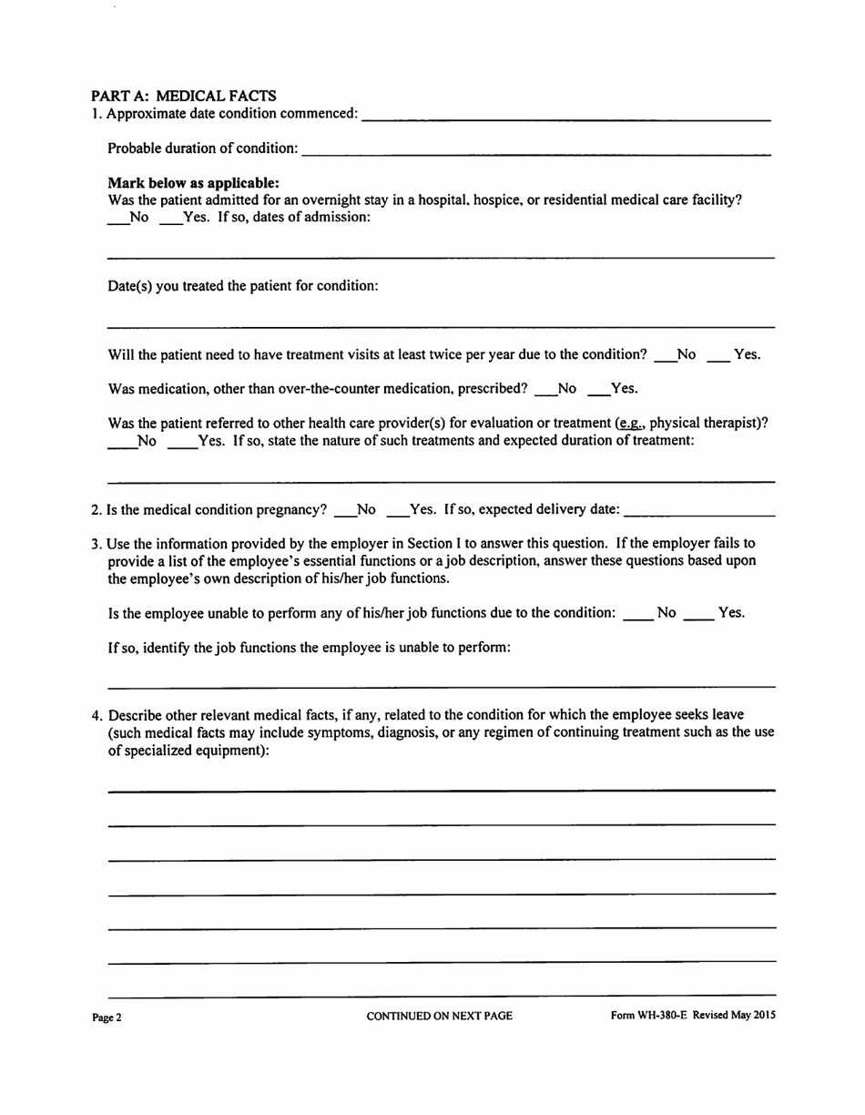 Form WH380E Fill Out, Sign Online and Download Printable PDF