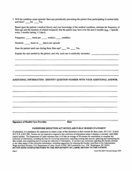 Form WH-380-F Certification of Health Care Provider for Family Member&#039;s Serious Health Condition (Family and Medical Leave Act) - Alabama, Page 4